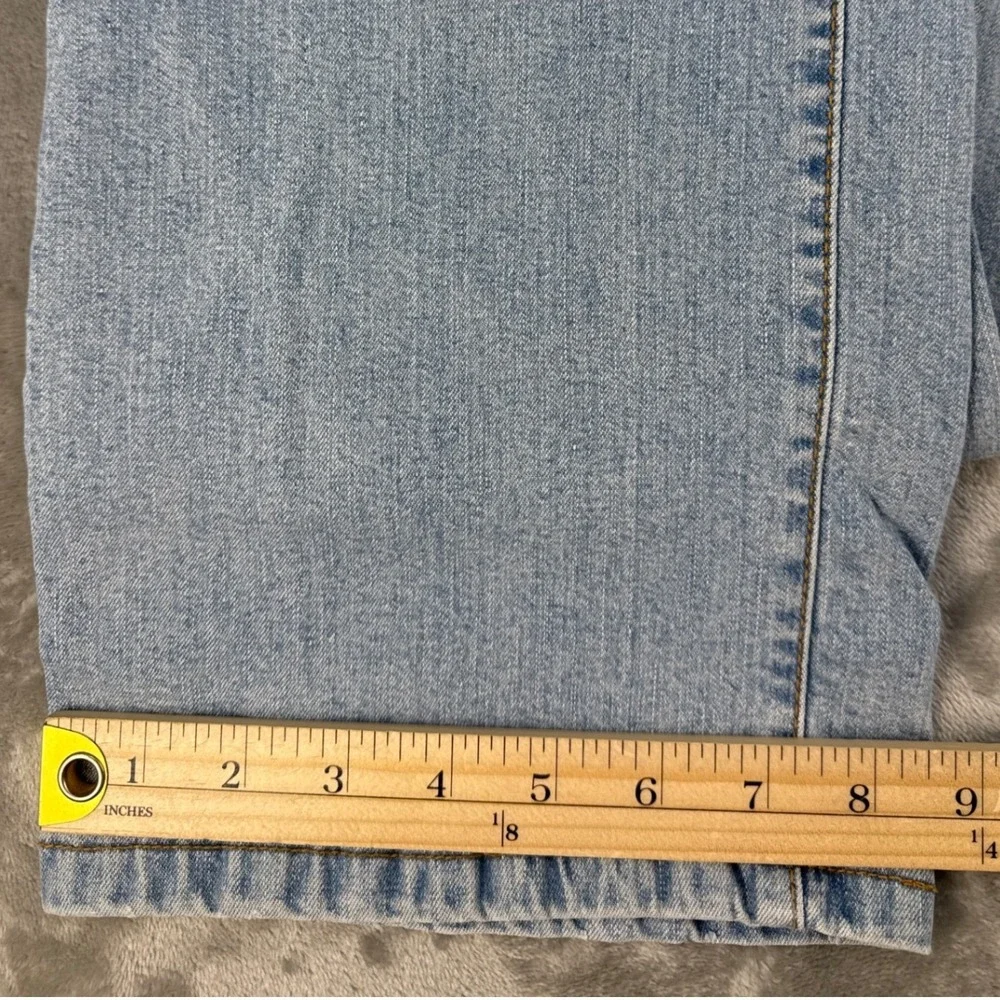 Levis 550 Relaxed Boot Cut Jeans Light Wash Blue Denim Mens 14M 33x32